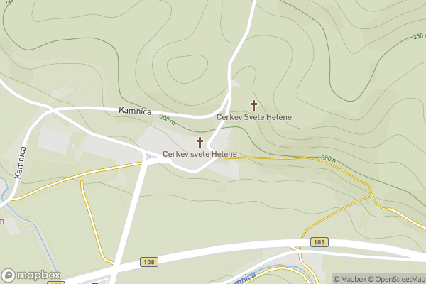 static Mapbox map