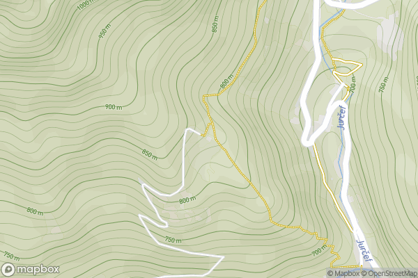 static Mapbox map