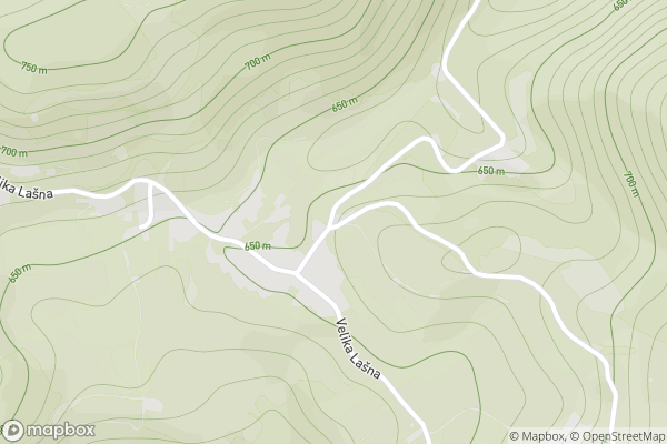 static Mapbox map