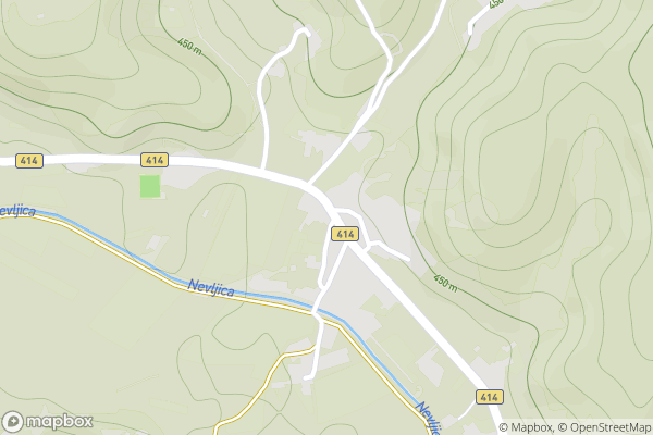 static Mapbox map