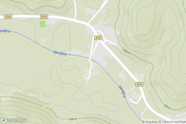 static Mapbox map