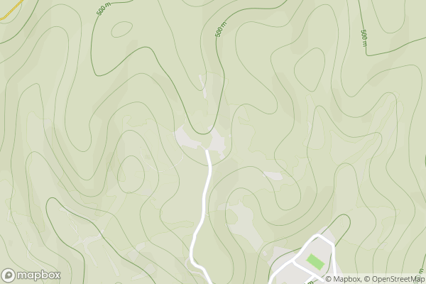 static Mapbox map