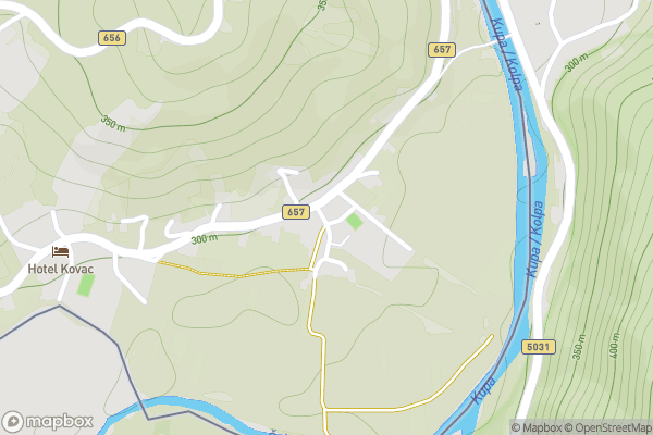 static Mapbox map