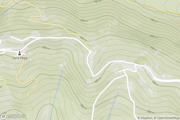 static Mapbox map