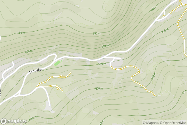 static Mapbox map