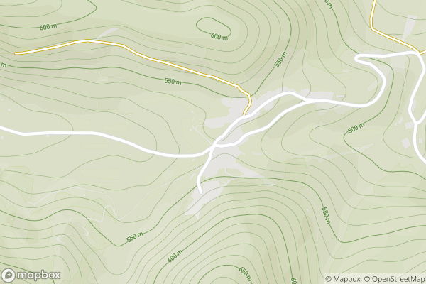 static Mapbox map