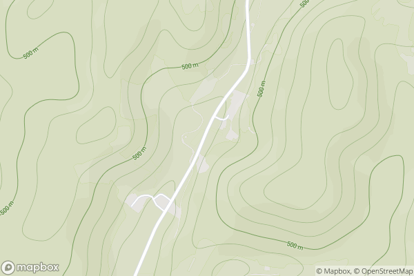 static Mapbox map