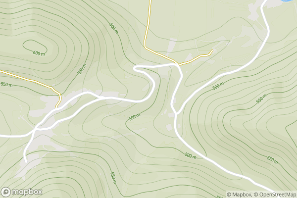 static Mapbox map