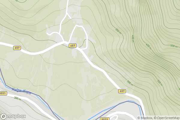 static Mapbox map