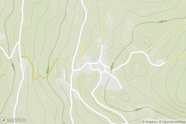 static Mapbox map