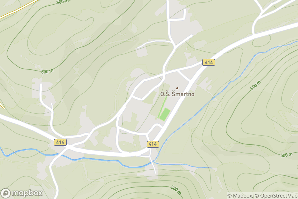 static Mapbox map