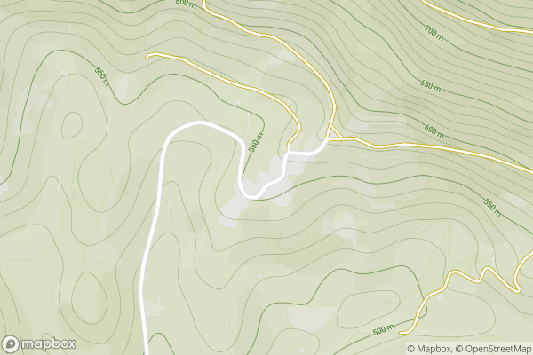 static Mapbox map