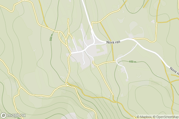 static Mapbox map
