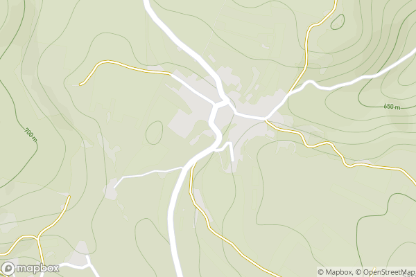 static Mapbox map