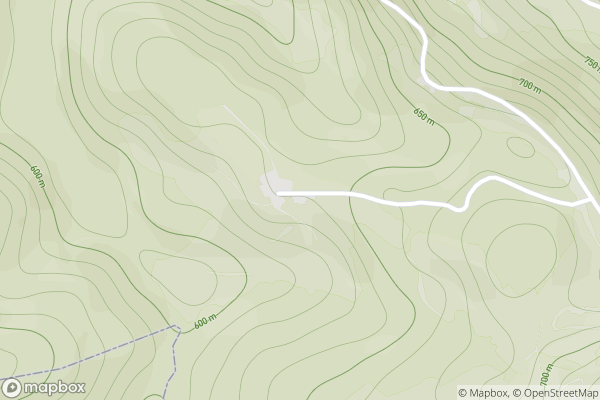 static Mapbox map