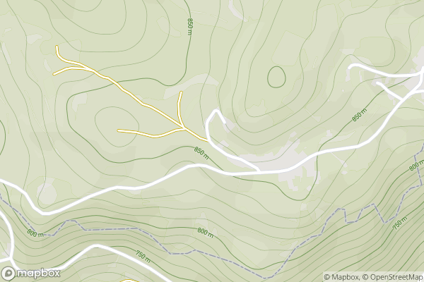 static Mapbox map