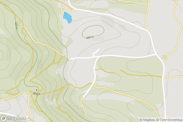 static Mapbox map