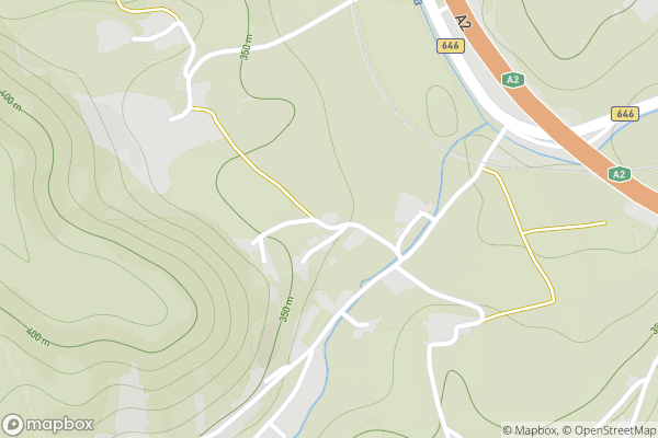 static Mapbox map