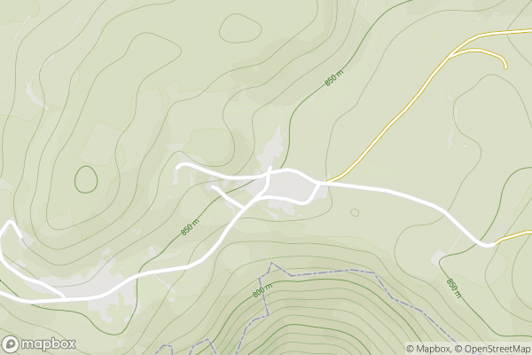 static Mapbox map