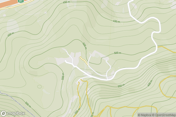 static Mapbox map