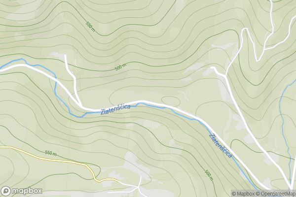 static Mapbox map