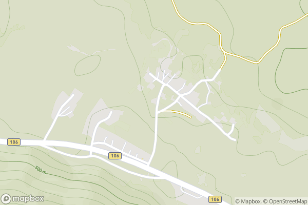 static Mapbox map