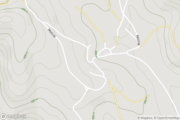 static Mapbox map