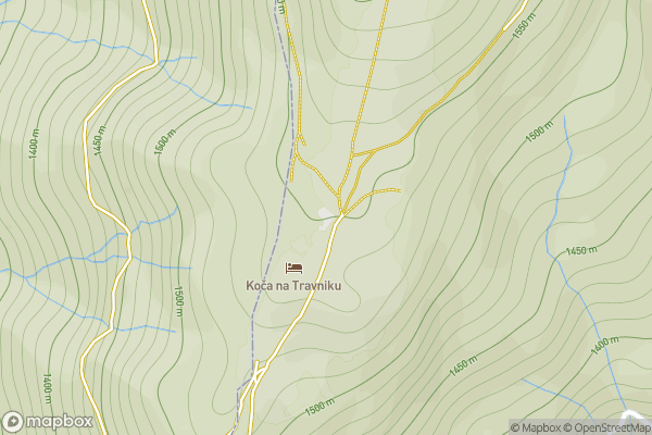 static Mapbox map