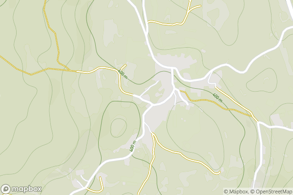 static Mapbox map