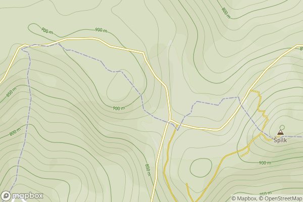 static Mapbox map