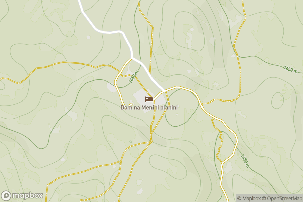 static Mapbox map