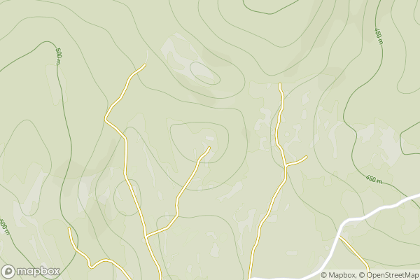 static Mapbox map