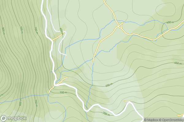 static Mapbox map