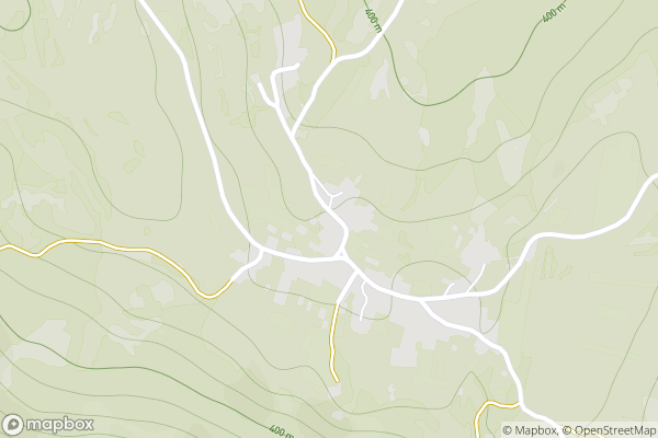 static Mapbox map