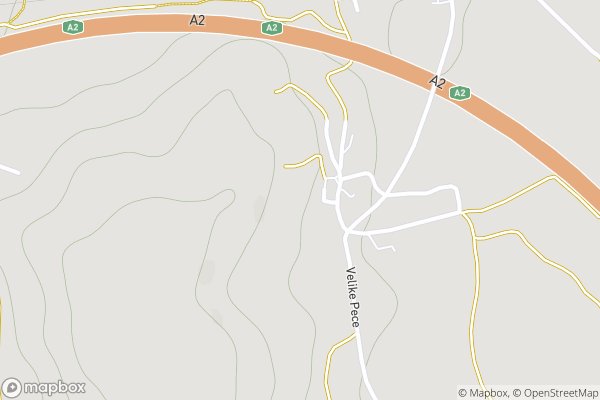 static Mapbox map