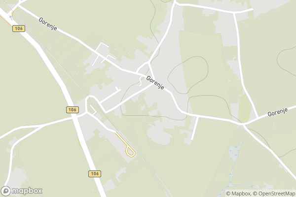 static Mapbox map