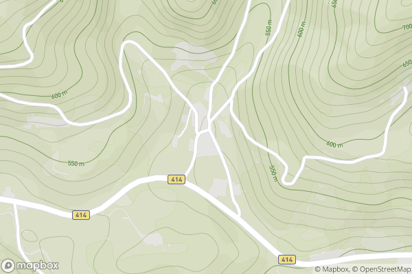 static Mapbox map