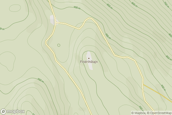 static Mapbox map