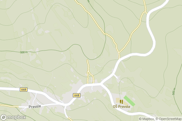 static Mapbox map