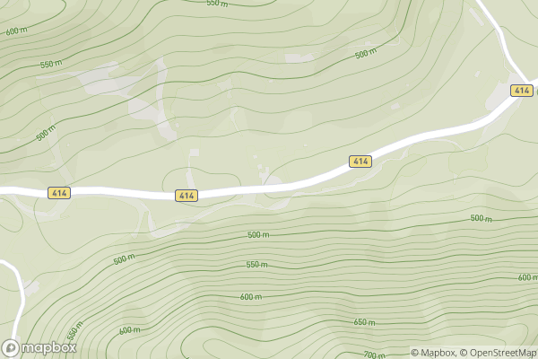static Mapbox map
