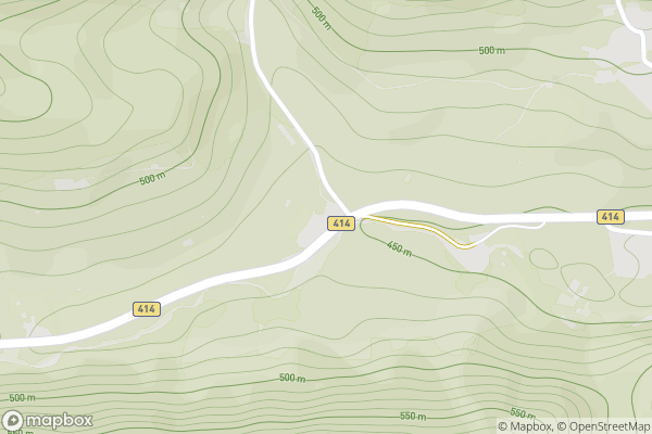 static Mapbox map