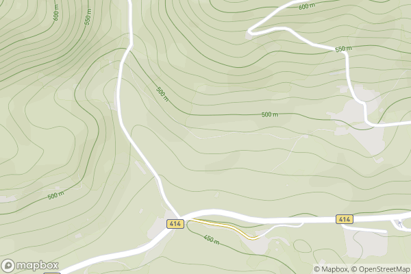 static Mapbox map