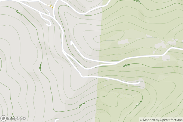 static Mapbox map