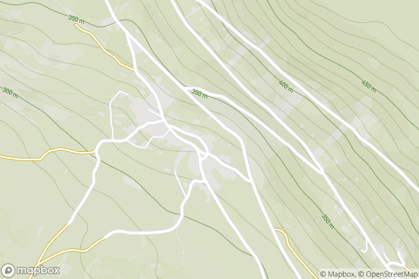 static Mapbox map