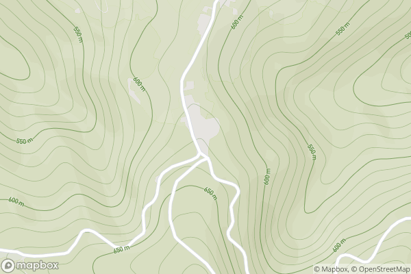 static Mapbox map