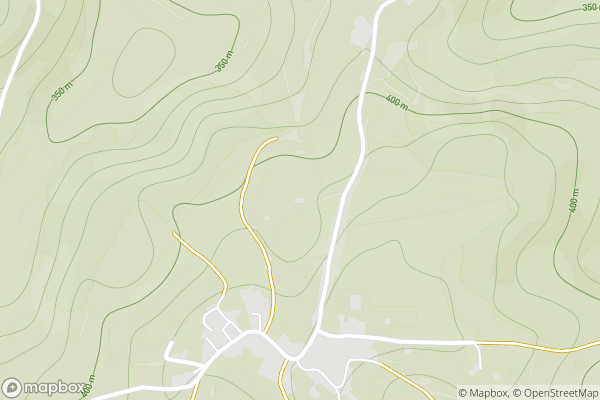 static Mapbox map