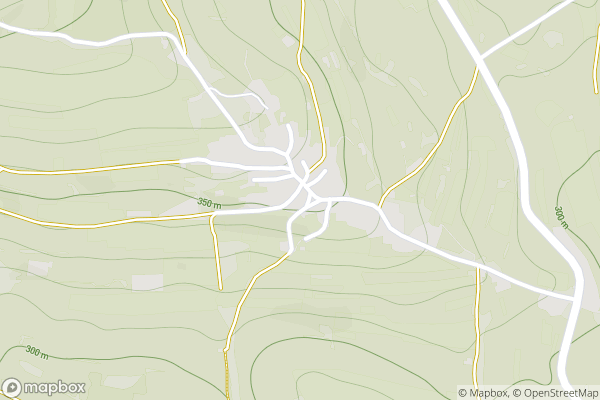 static Mapbox map