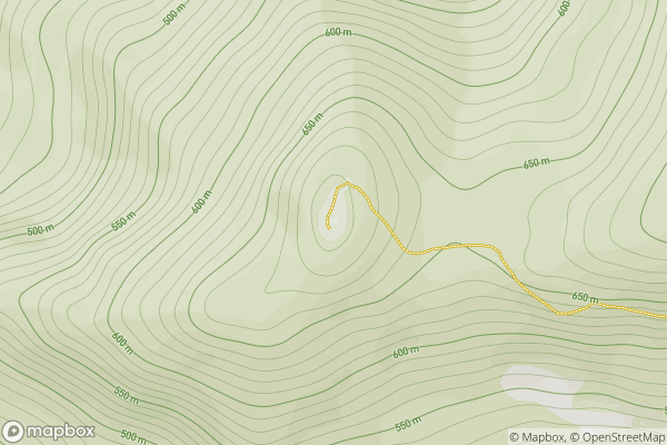 static Mapbox map
