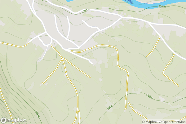 static Mapbox map