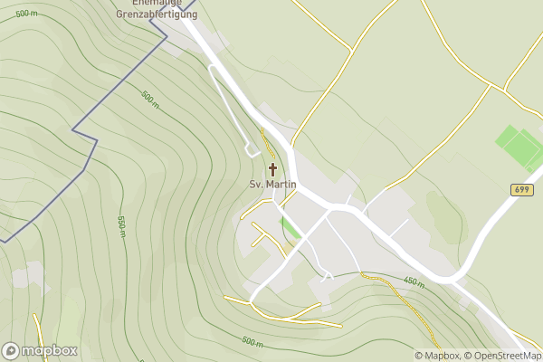 static Mapbox map